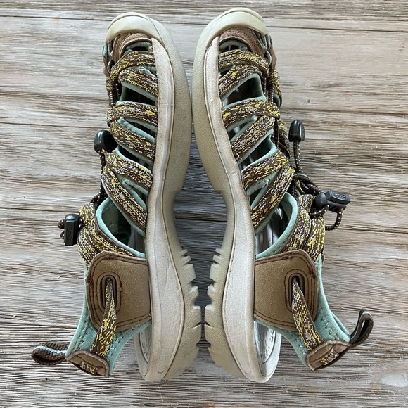 KEEN WOMEN'S WHISPER CASCADE/STONE BLUE SANDAL - Picture 4 of 8